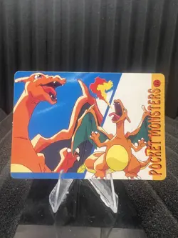 Pokemon Vintage Pocket Monsters Vending HOLO Prism Sticker Bandai 1999 Nintendo - Image 2
