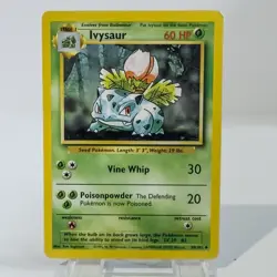 Ivysaur 30/102 - Uncommon - Pokemon TCG - Base Set - LP - Image 1