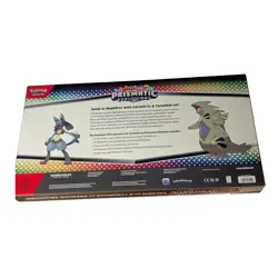 Pokemon TCG Prismatic Evolutions Lucario Ex + Tyranitar Ex Premium Collection - Image 2