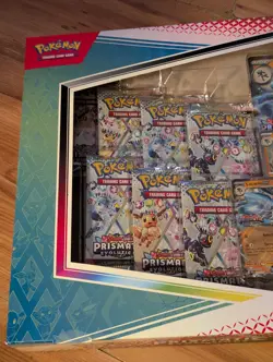 Pokemon TCG Prismatic Evolutions Lucario Ex + Tyranitar Ex Premium Collection - Image 4