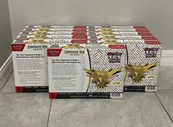 Pokemon TCG Scarlet & Violet 151 Zapdos EX Collection Box Lot Of 11 Sealed New - Image 2