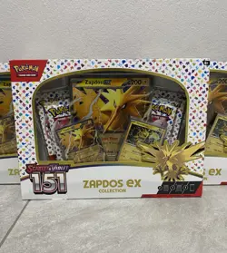 Pokemon TCG Scarlet & Violet 151 Zapdos EX Collection Box Lot Of 11 Sealed New - Image 4
