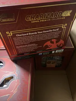 4x Pokemon TCG Charizard ex Super Premium Collection Boxes Factory Sealed New - Image 4