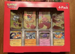 LOT OF 2 New Pokemon Scarlet and Violet 151 Mini Tins 4 Packs Sam’s Club Sealed! - Image 2