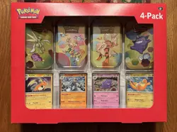 LOT OF 2 New Pokemon Scarlet and Violet 151 Mini Tins 4 Packs Sam’s Club Sealed! - Image 4
