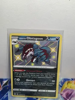 Galarian Obstagoon - Shining Fates - SV080/SV122 - Pokemon TCG - NM - Holo - Image 1