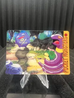 Pokemon Vintage Pocket Monsters Vending HOLO Prism Sticker Bandai 1999 Nintendo - Image 2