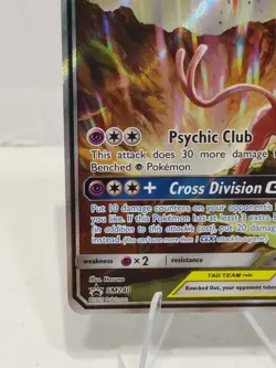Pokemon SM240 Espeon & Deoxys GX Tag Team Black Star Promo NM - Image 5