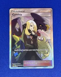 Cynthia SV82/SV94 Pokemon Hidden Fates: Shiny Vault Holo *Read Description* - Image 1