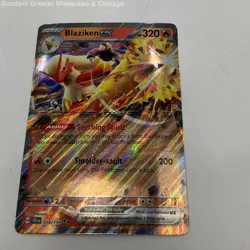 Lot Of 2 Jumbo Ex Pokemon Cards (Blaziken And Houndstone) - Image 3