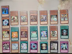 45 Card Yugioh Lot - Spell Casters Cards - Traps, Spell, Monsters, Rares, Holo - Image 1