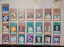 45 Card Yugioh Lot - Spell Casters Cards - Traps, Spell, Monsters, Rares, Holo - Image 2