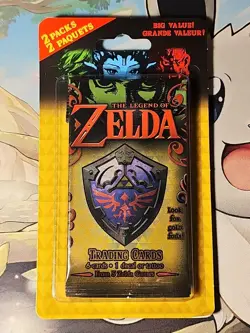 Legend of Zelda 2016 Enterplay Trading Cards TCG Sealed Blister 3 Pack Each Art - Image 1