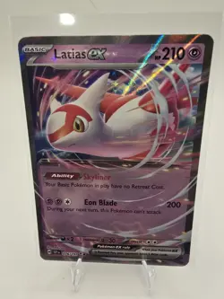 Pokemon TCG Latias EX Surging Sparks Double Rare Card 076/191 NM - Image 1