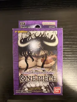 One Piece Card Game 2022 Starter Deck Animal Kingdom Pirates 1st Edition Sealed - Image 1