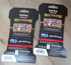 2 NEW 2025 POKEMON CARD GAME MEGA EVOLUTION TCG BOOSTER PACK BASIC ENERGY - Image 2