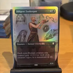 Diligent Zookeeper (Borderless) Avatar: The Last Airbender Foil - Image 1