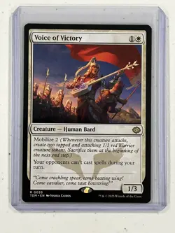 MTG - Voice of Victory - TDM - Regular Rare #0033 - Image 1