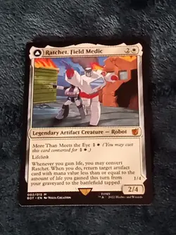 Magic: The Gathering - #002/015 'Ratchet' - Universes Beyond ~ Transformers - Image 1