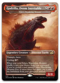 Godzilla, Doom Inevitable - Yidaro, Wandering Monster #375 NM Ikoria Magic MTG - Image 1
