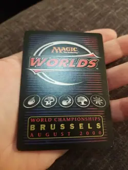 1 x Metalworker Jon Finkel World Championship Gold Bordered MP MTG Magic x 1 - Image 2