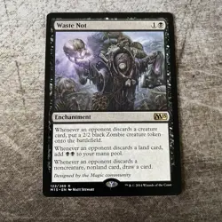 Waste Not - Magic 2015 - MTG Magic the Gathering - NM - Image 1