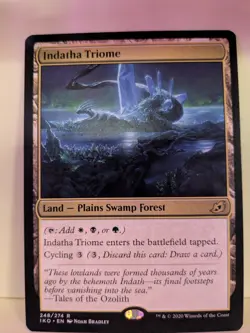 Indatha Triome NM Condition Ikoria: Lair of Behemoths Magic the Gathering MTG - Image 1