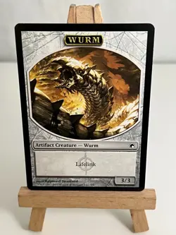 Wurm Token (9) Scars of Mirrodin nm - Image 1