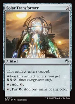 Solar Transformer - Aetherdrift (DFT) - MTG Rare English Non Foil - Image 1