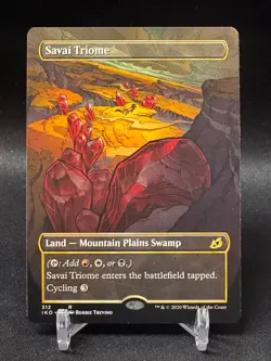 Savai Triome (Showcase) - Ikoria: Lair of Behemoths [Near Mint] - Image 1