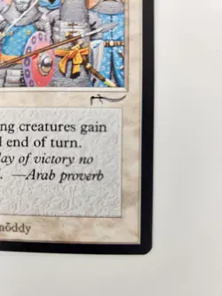 MTG Army of Allah Arabian Nights Light Play Green Dot Tested - Image 2