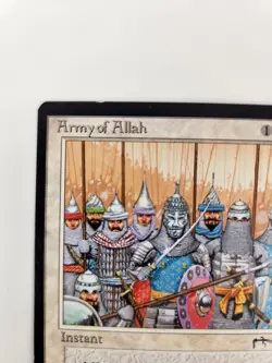 MTG Army of Allah Arabian Nights Light Play Green Dot Tested - Image 4