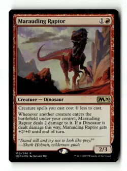 MTG | Marauding Raptor | M20 | Foil | Moderately Played | English - Image 1