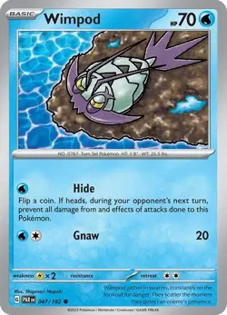NM Pokemon Paradox Rift Wimpod 047 - Image 1