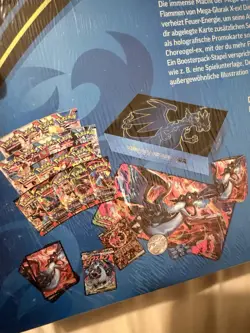 Pokemon Box TGC Mega Glurak X Ex Ultra-Premium Kollektion Deutsch Neu + OVP - Image 4