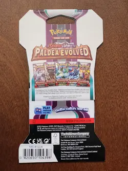 Pokemon TCG - Scarlet and Violet - Paldea Evolved Booster Pack SEALED-Fast Ship - Image 2
