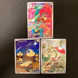 Sawsbuck 074/071 Helioptile 070/063 Flapple 074/064 AR Pokemon 3Set #112811 - Image 1