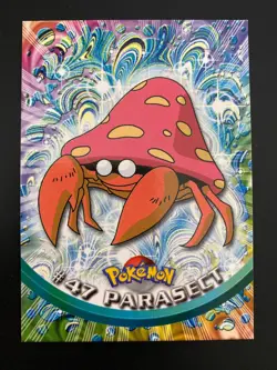 Parasect 47 Topps Pokemon Series 1 - TV Animation - Image 2