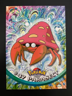 Parasect 47 Topps Pokemon Series 1 - TV Animation - Image 4