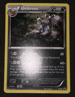 Pokemon Umbreon TCG XY96 XY Black Star Promo Holo Foil Card - Image 1