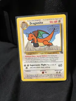 Pokemon TCG Dragonite #5 Black Star Promo WB the First Movie Stamped Card - Image 1