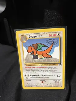 Pokemon TCG Dragonite #5 Black Star Promo WB the First Movie Stamped Card - Image 2