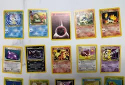 Lot of 20 Pokemon Cards Base Set including Beedrill 18/75 - Image 2