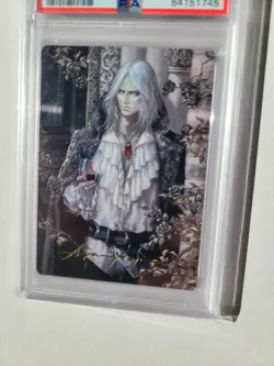 MTG Sorin the Mirthless PSA 10 GEM MINT 2021 Art Series Gold Signature Card #2 - Image 4