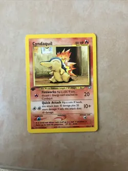Pokemon TCG Cyndaquil Neo Genesis 1st Edition Common Card 57/111 - Image 5