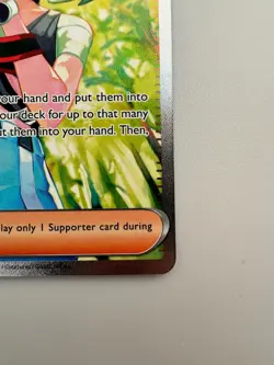 Pokemon TCG Perrin Card 220/167 Twilight Masquerade Special Illustration Rare - Image 5
