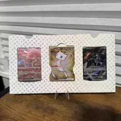 Sealed Pokemon 151 Ultra Premium Collection (UPC) 3 Card Promo Set (mew/mewtwo) - Image 2