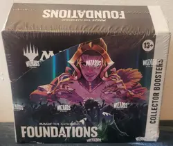 Magic The Gathering Foundations Collector Booster Box English Sealed - Image 1
