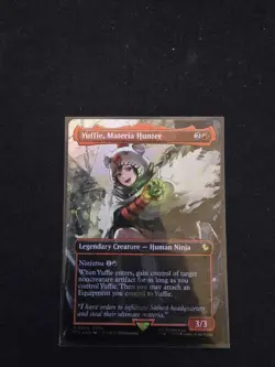 Yuffie Materia Hunter Chocobo Track Foil Final Fantasy MTG Magic NM - Image 1