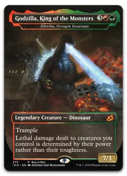 Godzilla, King of the Monsters - Zilortha, Strength Incarnate NM Buy-A-Box Promo - Image 1